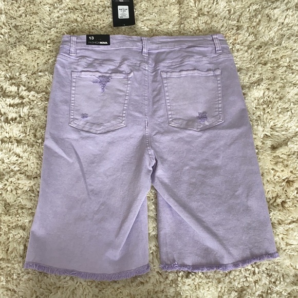 Lilac bermuda shorts - Picture 3 of 3